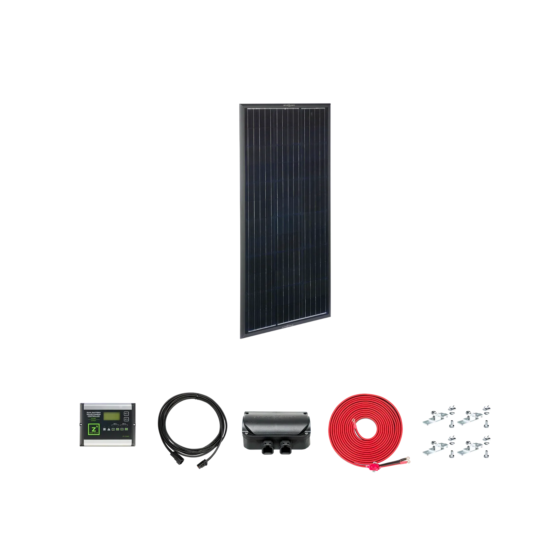 Zamp Solar OBSIDIAN Series 100 Watt Deluxe Kit