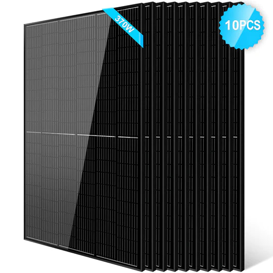 SunGoldPower 370W Mono Black PERC Solar Panel