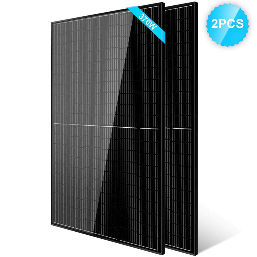 SunGoldPower 370W Mono Black PERC Solar Panel