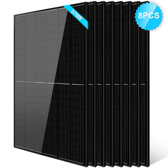 SunGoldPower 370W Mono Black PERC Solar Panel