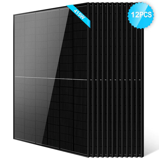 SunGoldPower 415W Mono Black PERC Solar Panel