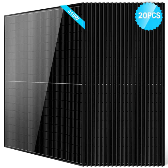 SunGoldPower 415W Mono Black PERC Solar Panel