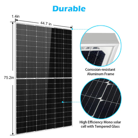 SunGoldPower 450 Watt Monocrystalline PERC Solar Panel