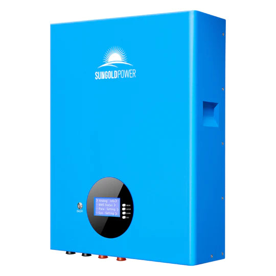 SunGoldPower 5.12KWH Powerwall LiFePO4 Lithium Battery SG48100M