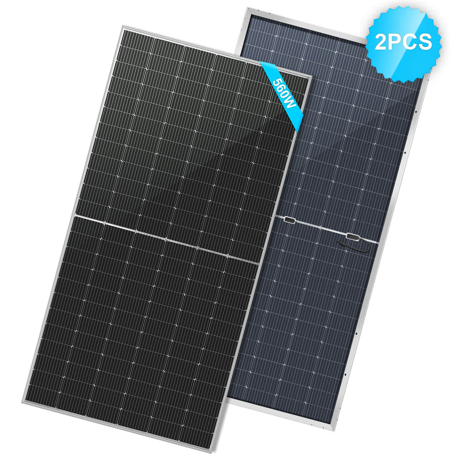 SunGoldPower 560 Watt Bifacial PERC Solar Panel