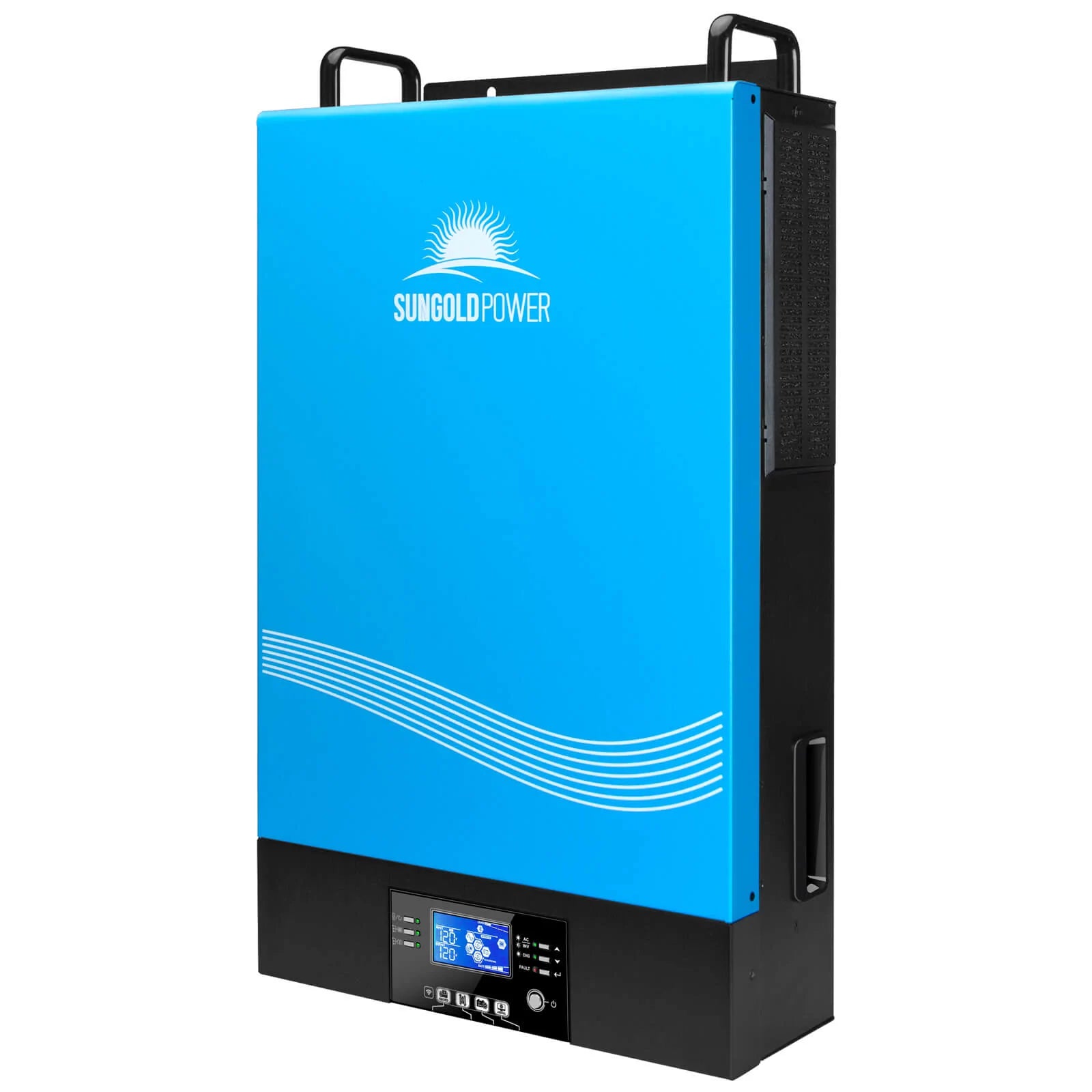 SunGoldPower 6000W 48V Hybrid Solar Inverter Split Phase 120/240VAC (Grid Feedback & Batteryless)