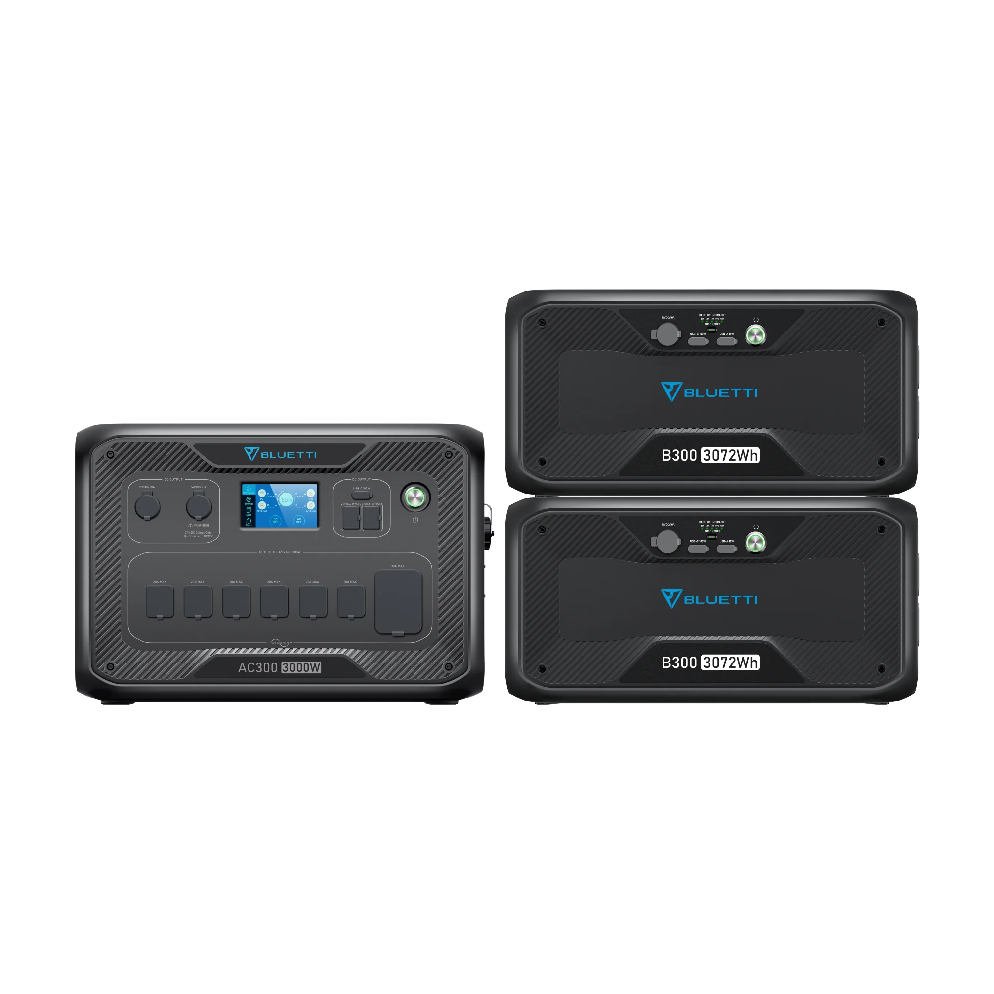 BLUETTI AC300 + 2 * B300 | Home Battery Backup