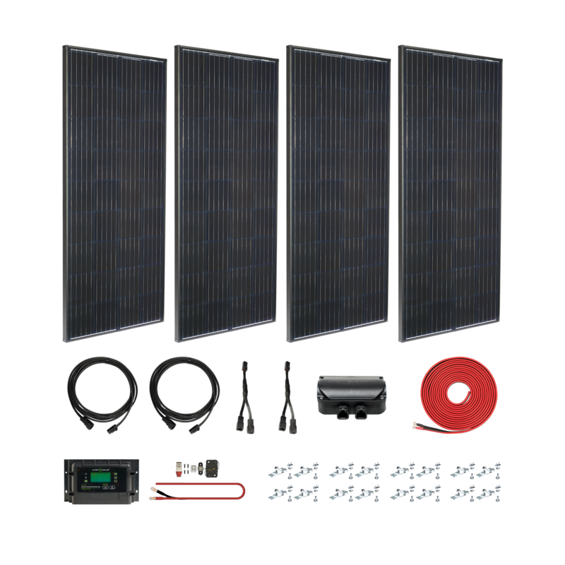 Zamp Solar Legacy Black 760 Watt Deluxe Kit