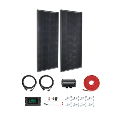 Zamp Solar Legacy Black 380 Watt Deluxe Kit