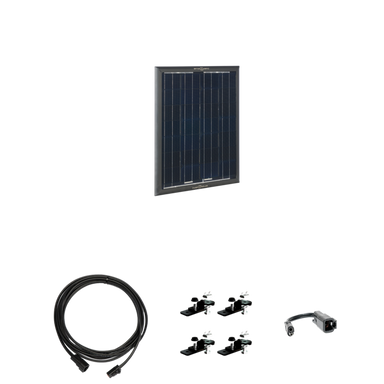 Zamp Solar OBSIDIAN® SERIES 25 Watt Solar Panel Kit