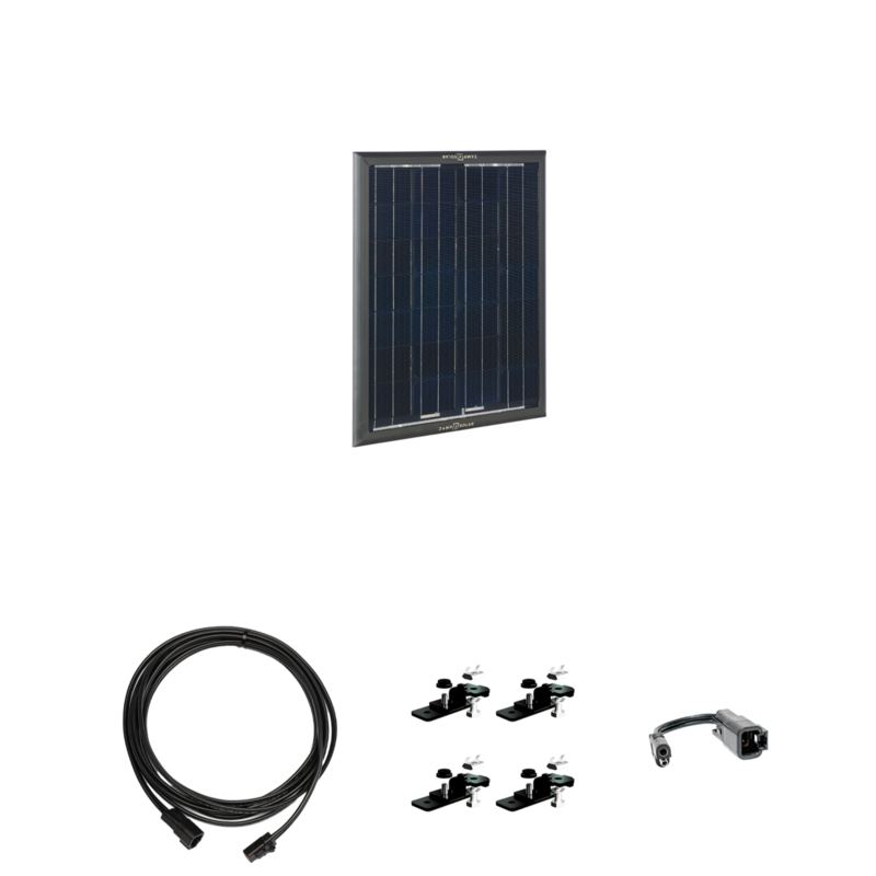 Zamp Solar OBSIDIAN® SERIES 25 Watt Solar Panel Kit