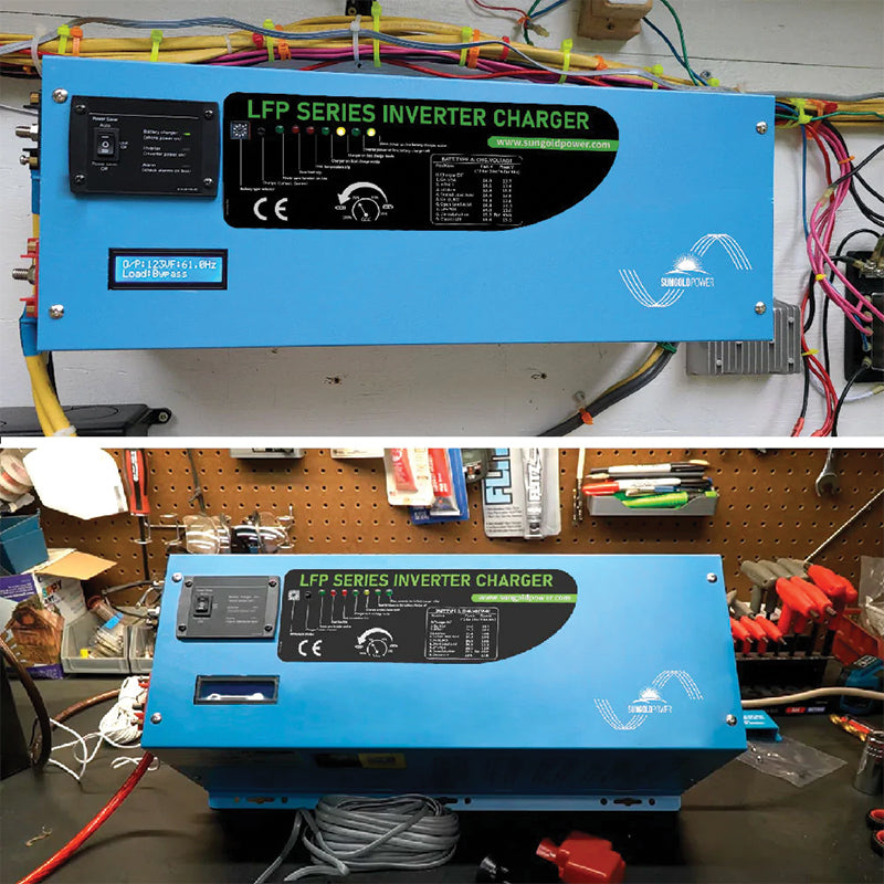 SunGoldPower 3000W DC 12V Pure Sine Wave Inverter With Charger