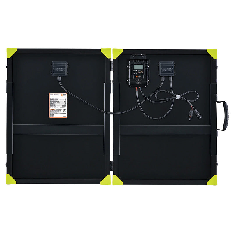 Rich Solar Mega 100 Watt Briefcase Portable Solar Charging Kit