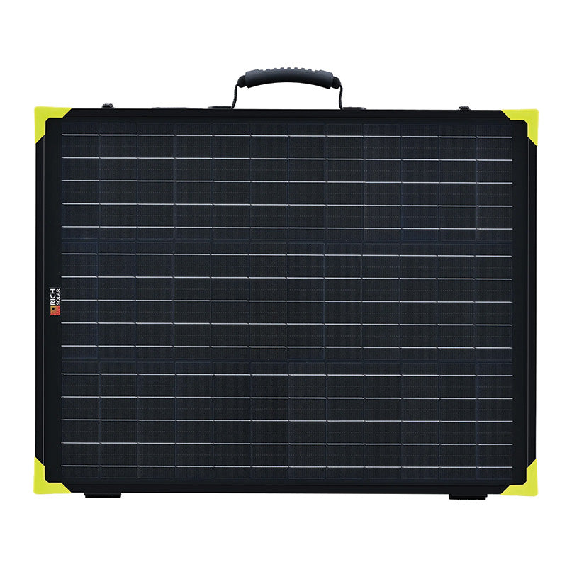 Rich Solar Mega 100 Watt Briefcase Portable Solar Charging Kit