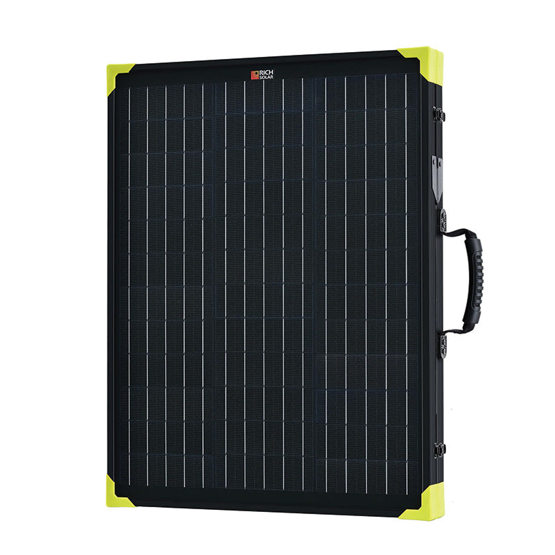 Rich Solar Mega 100 Watt Briefcase Portable Solar Charging Kit