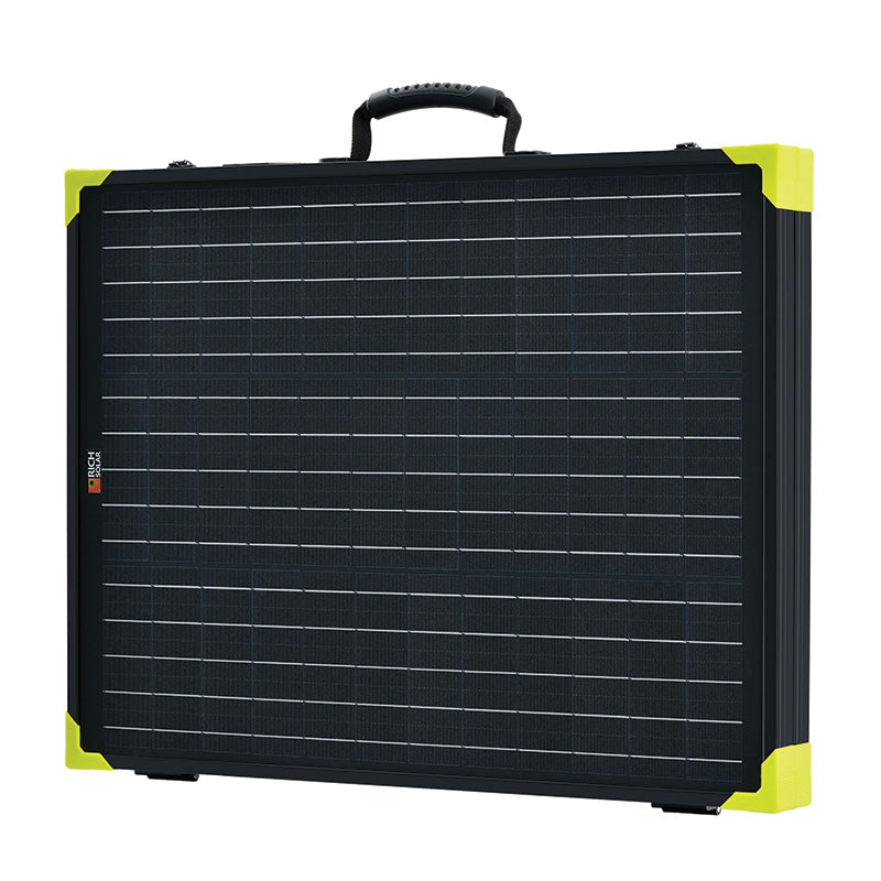 Rich Solar Mega 100 Watt Briefcase Portable Solar Charging Kit