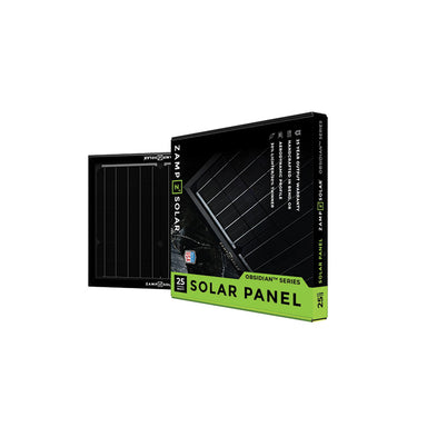 OBSIDIAN® SERIES 25 Watt Solar Panel Kit